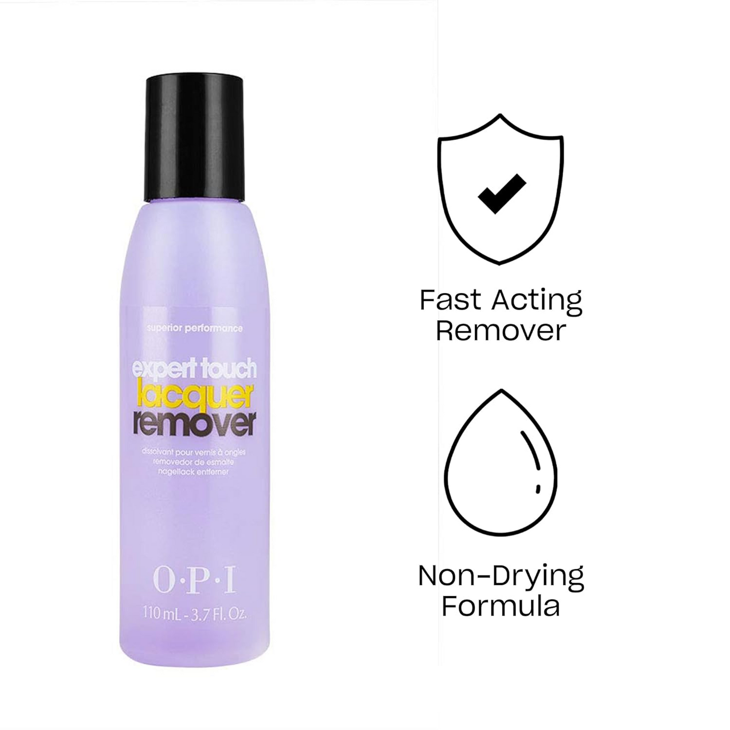 OPI 오피아이 엑스퍼트 터치 래커 리무버 — 아세톤 베이스 폴리시 리무버 (110mL, AL414)
