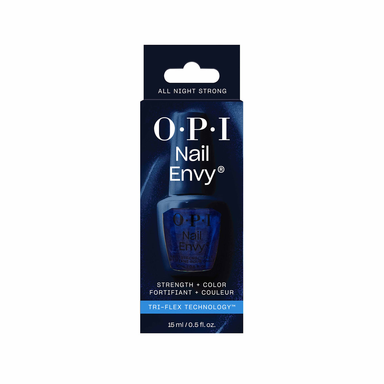 OPI 오피아이 네일 엔비 올 나잇 스트롱 손톱영양제 — 시어 쿨 핑크 강화 트리트먼트 (15mL, NT227)