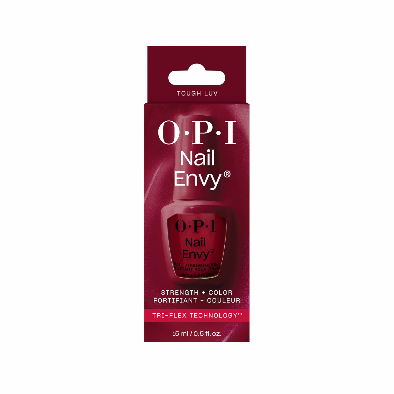 OPI 오피아이 네일 엔비 터프 럽 손톱영양제 — 시어 베리 강화 트리트먼트 (15mL, NT226)