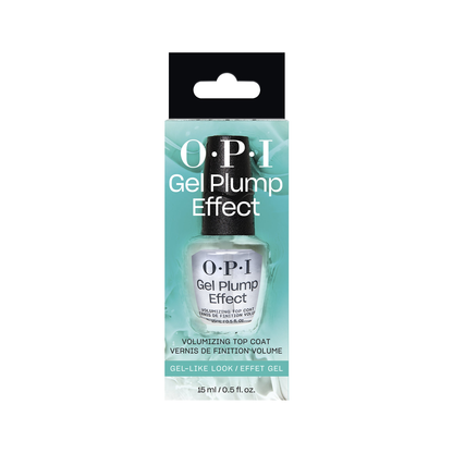 OPI Plumping Top Coat — Dimensional Gel-Like Finish (15 mL, NTT36)