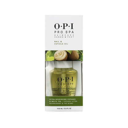 OPI 오피아이 프로스파 네일 & 큐티클 오일 — 매일 큐티클 케어용 드롭퍼 보틀 (14.8mL, AS201)