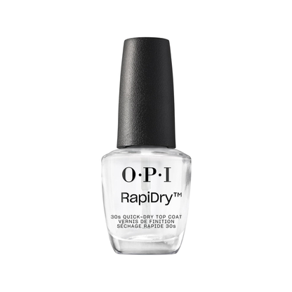 OPI 오피아이 래피드라이 탑 코트 — 60초 빠른 건조 마감 (15mL, NTT74)
