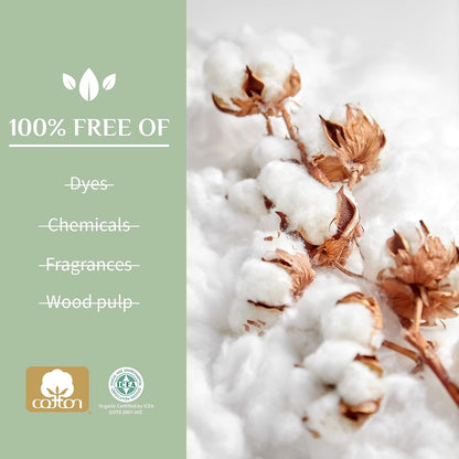 Organyc Certified Organic Cotton Tampons - Regular Absorbency - No Applicator - 16 Count