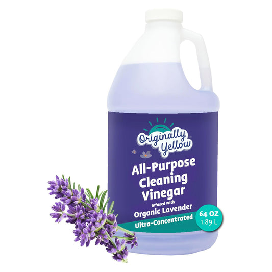 Originally Yellow 오리지널리 옐로우 청소용 식초 - 라벤더 - 1893mL (64 fl oz)