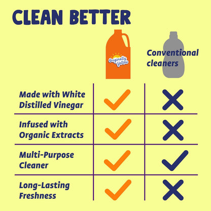 Originally Yellow Lemon Cleaning Vinegar - 64 fl oz (1893mL)