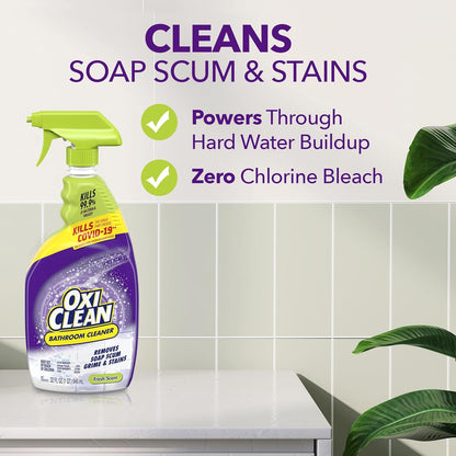 OxiClean 옥시크린 욕실 클리너 스프레이 - 946mL (32 fl oz)