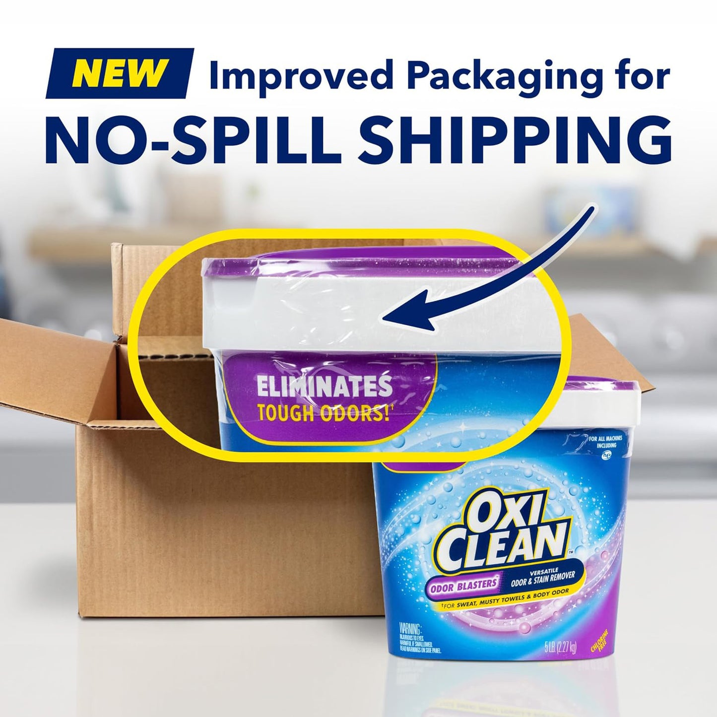 OxiClean Odor Blasters Versatile Odor and Laundry Stain Remover Powder - 80 oz (2268g)