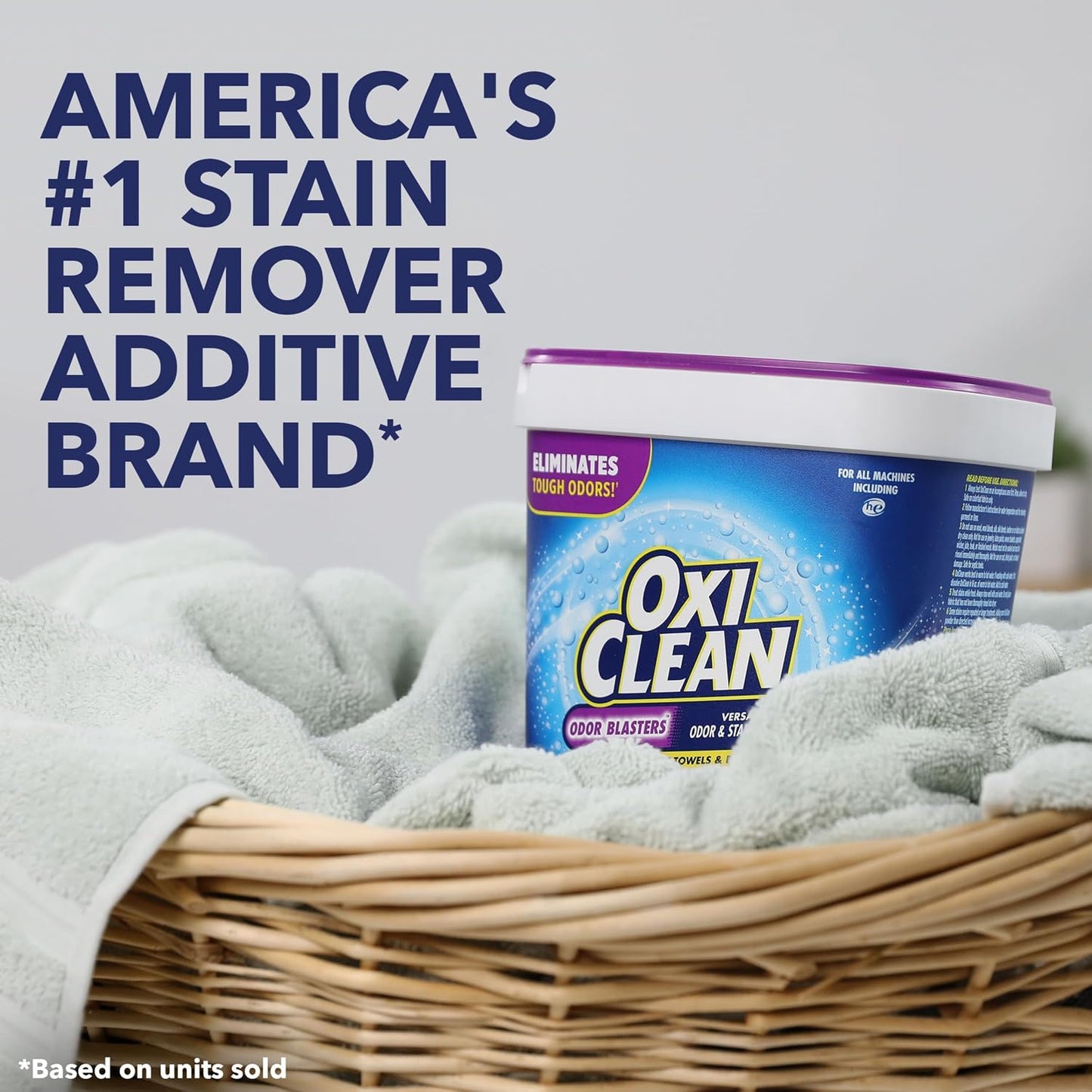 OxiClean Odor Blasters Versatile Odor and Laundry Stain Remover Powder - 80 oz (2268g)