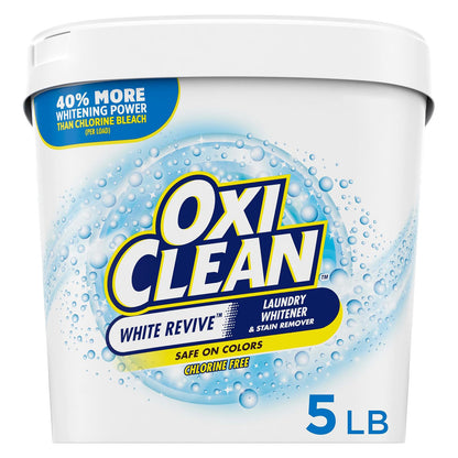 OxiClean 옥시크린 화이트 리바이브 얼룩 제거제 - 2268g (80 oz)