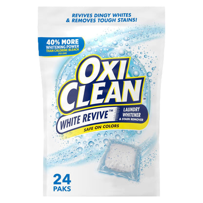 OxiClean 옥시크린 화이트 리바이브 파워팩 - 24개입