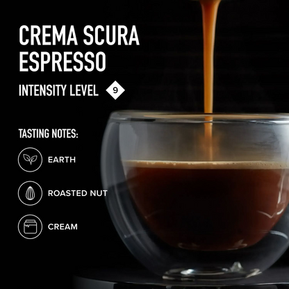 Peet's Coffee Crema Scura Intensity 9 Medium Roast Capsules (Nespresso Original) - 50 ct