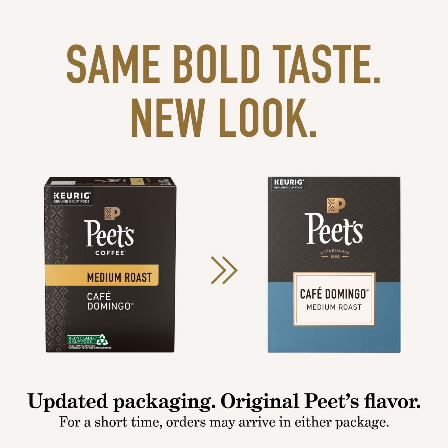 Peet's 피츠 카페 도밍고 미디엄 로스트 팟 (K-컵) - 75개입