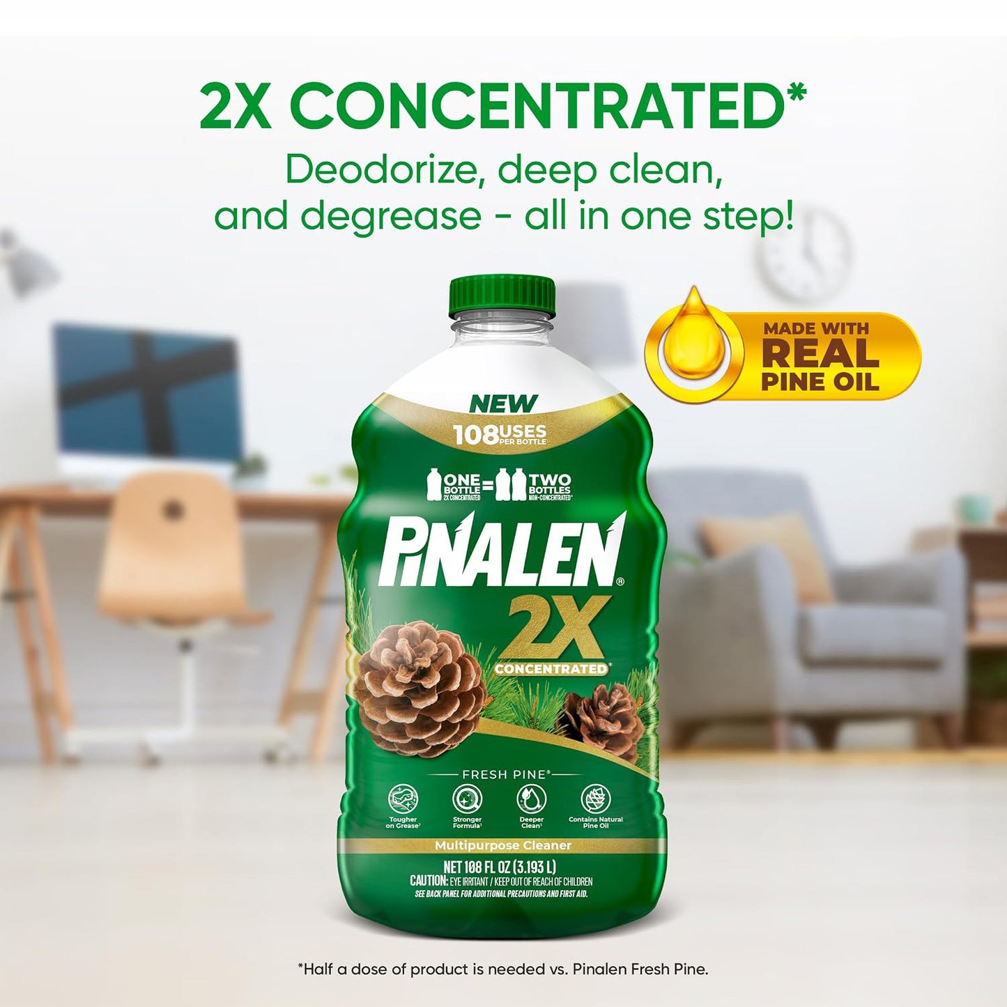 PINALEN 피날렌 다목적 세정제 - 파인 - 3194mL (108 fl oz)