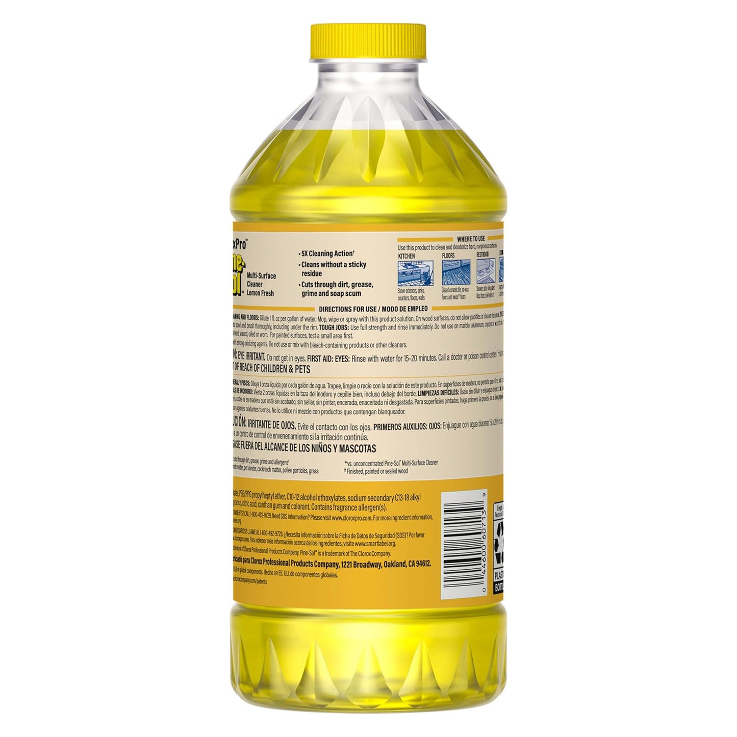 Pine-Sol Multi-Surface Cleaner - Lemon Fresh - 40 fl oz (1183mL)