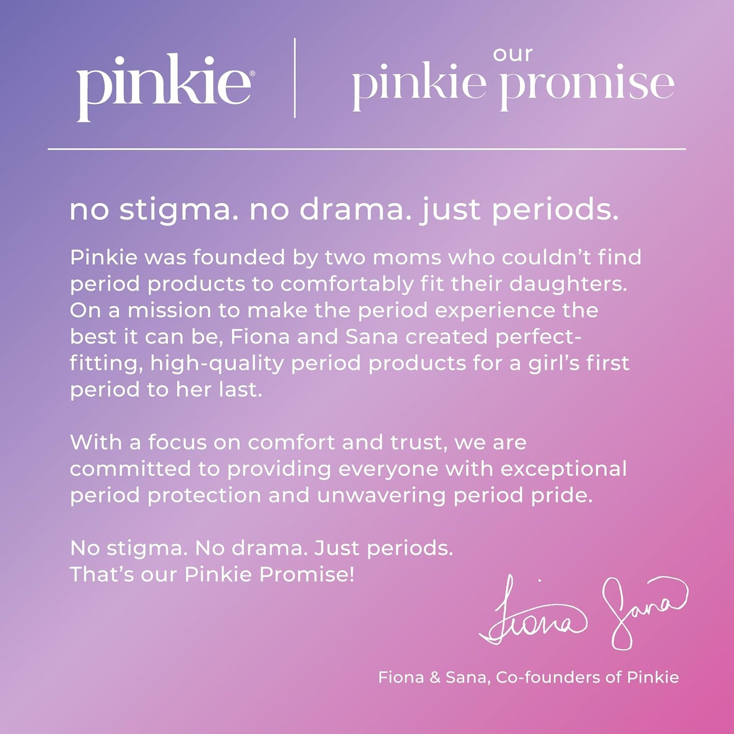 Pinkie Organic Tampons - Regular & Super - Slim Applicator - 36 Count