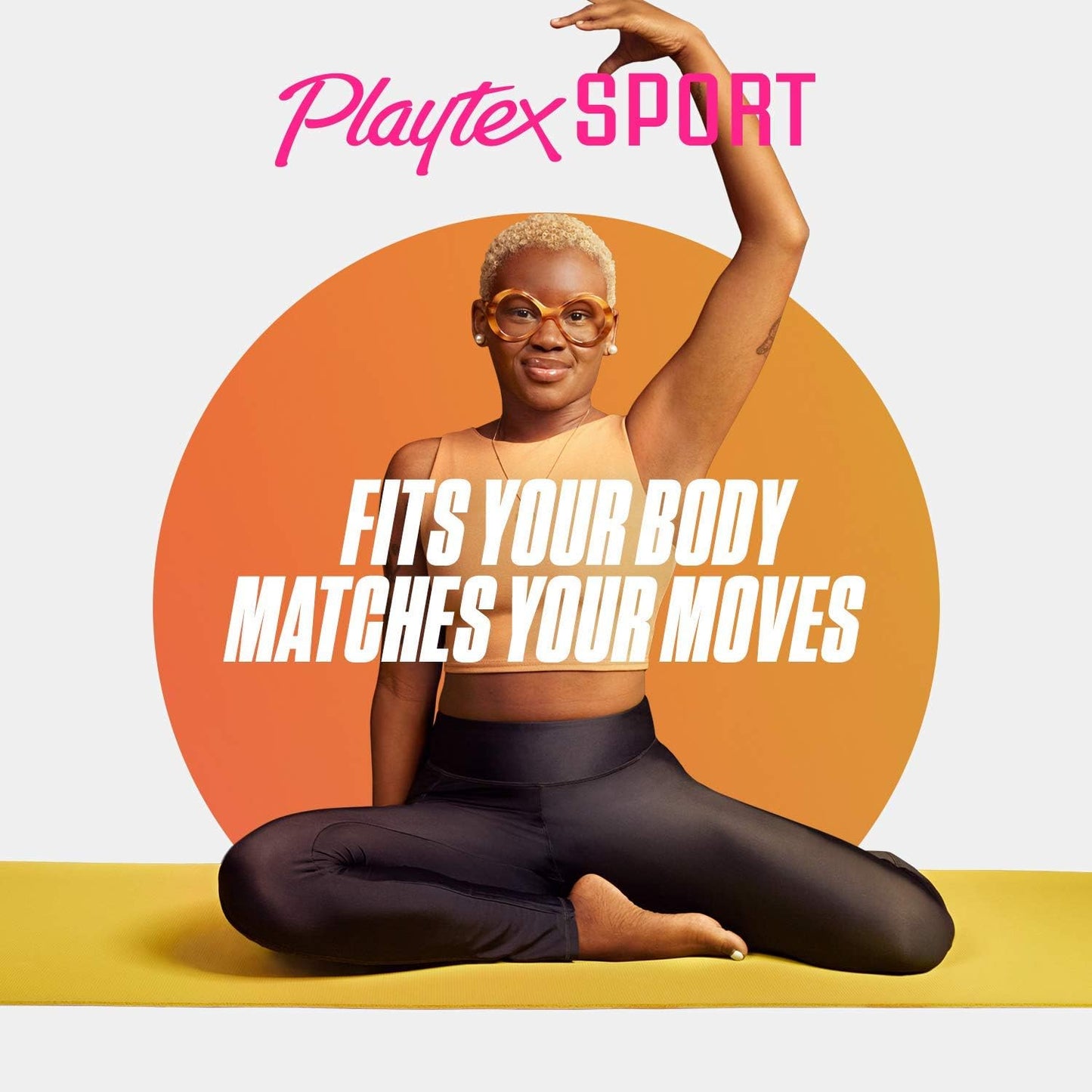 Playtex Sport Tampons - Ultra Absorbency - Unscented - 72 Count (2 Packs of 36)