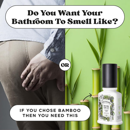 Poo-Pourri 푸푸리 변기 탈취 스프레이 - 뱀부 레인 - 59mL (2 fl oz)