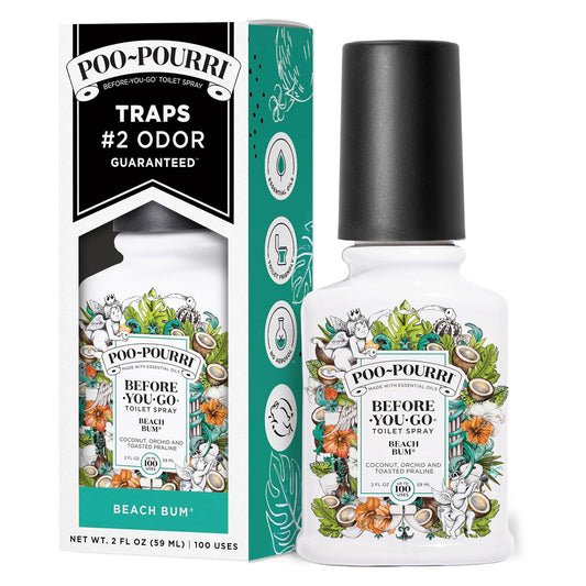 Poo-Pourri Before-You-Go Toilet Spray - Beach Bum - 2 fl oz (59mL)