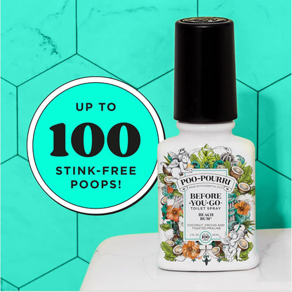 Poo-Pourri 푸푸리 변기 탈취 스프레이 - 비치 범 - 59mL (2 fl oz)