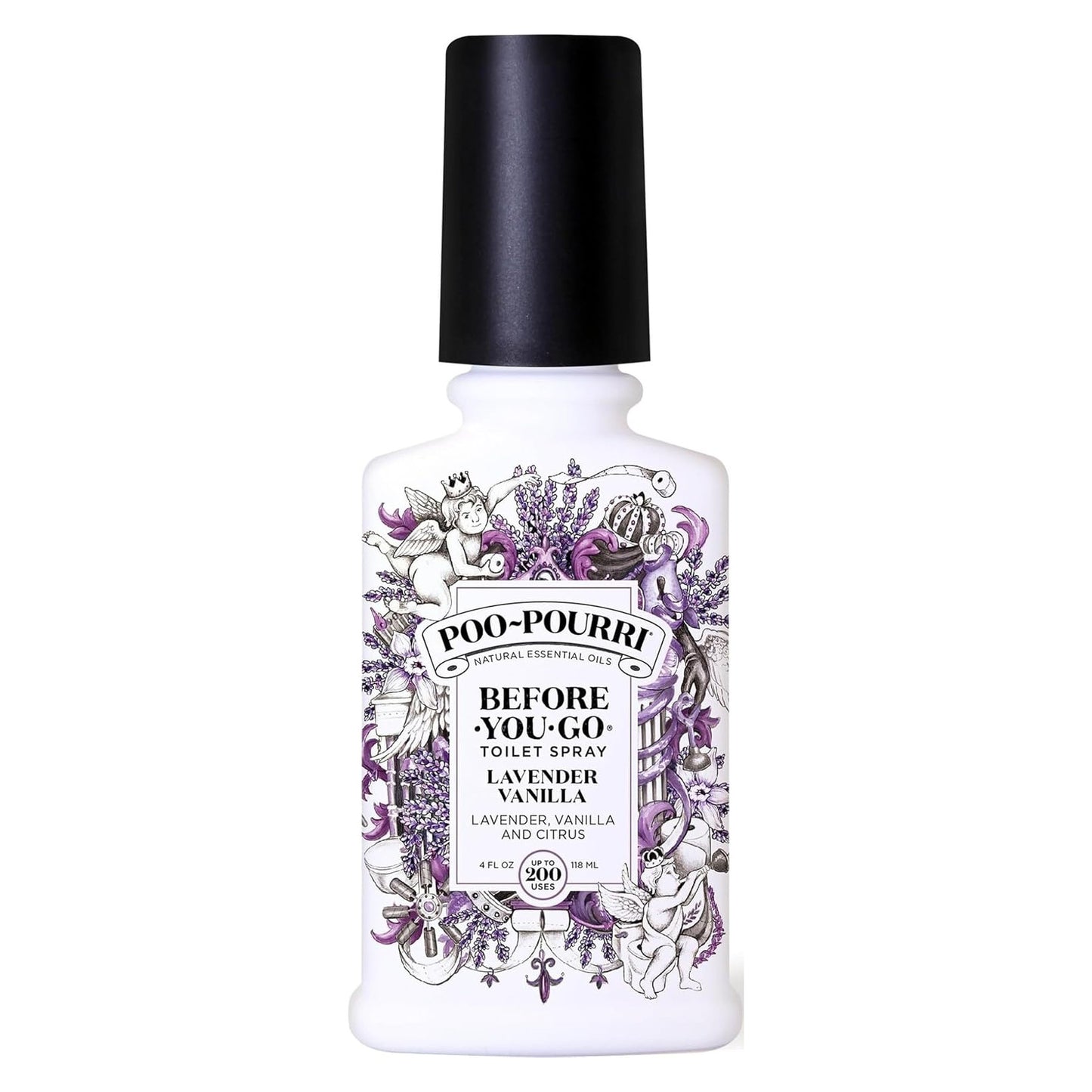 Poo-Pourri Before-You-Go Toilet Spray - Lavender Vanilla - 4 fl oz (118mL)