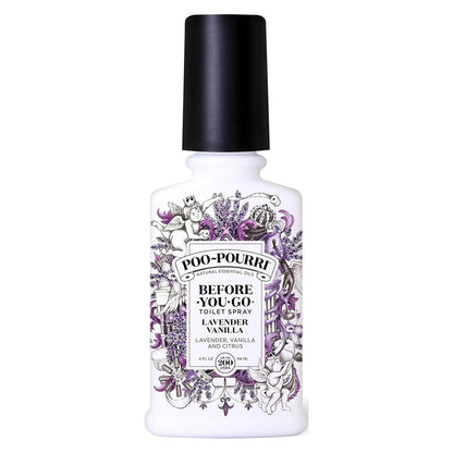 Poo-Pourri Before-You-Go Toilet Spray - Lavender Vanilla - 4 fl oz (118mL)