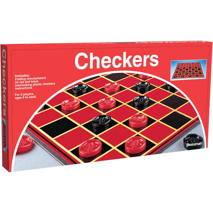 Pressman Checkers 프레스맨 체커 — 접이식 클래식 보드 세트