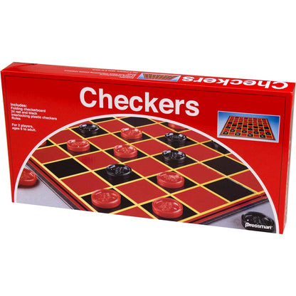Pressman Checkers 프레스맨 체커 — 접이식 클래식 보드 세트