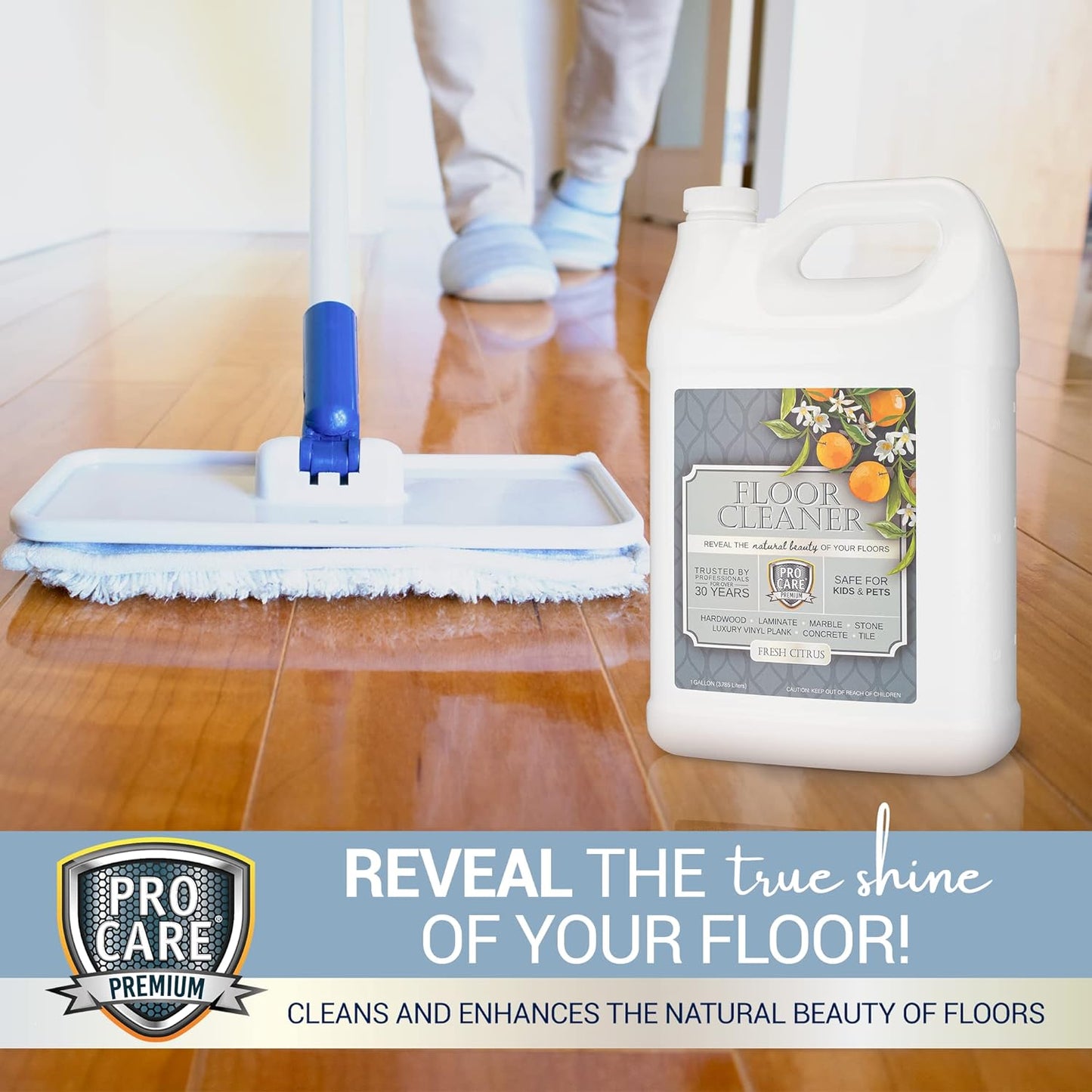 ProCare Floor Cleaner - Citrus - 128 fl oz (3785mL)