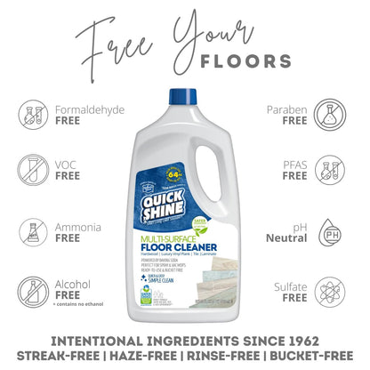 Quick Shine Multi Surface Floor Cleaner - 64 fl oz (1893mL)