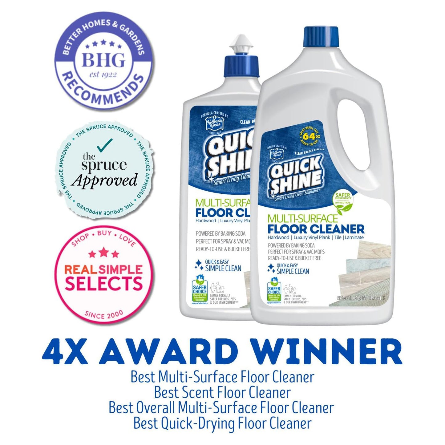 Quick Shine Multi Surface Floor Cleaner - 64 fl oz (1893mL)