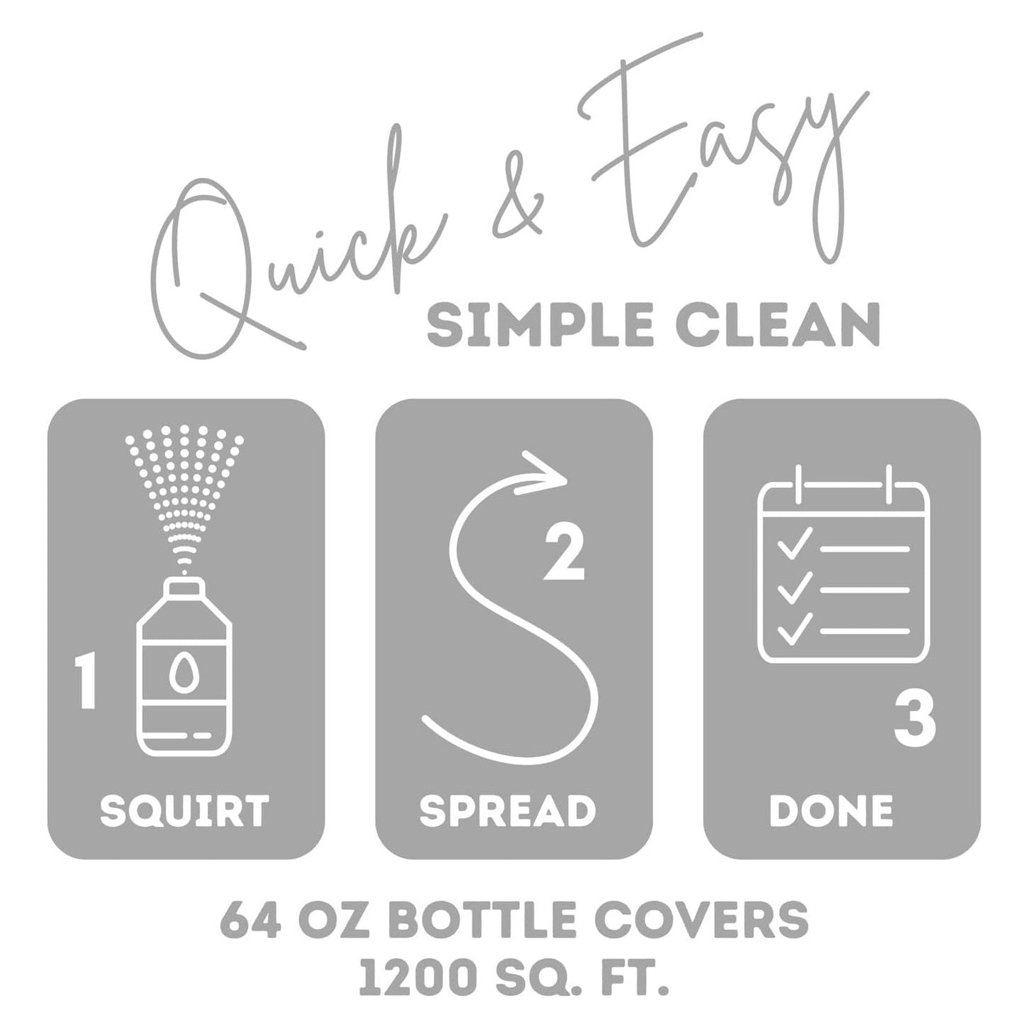 Quick Shine Multi Surface Floor Cleaner - 64 fl oz (1893mL)