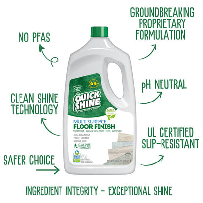 Quick Shine Multi Surface Floor Finish - 64 fl oz (1893mL)