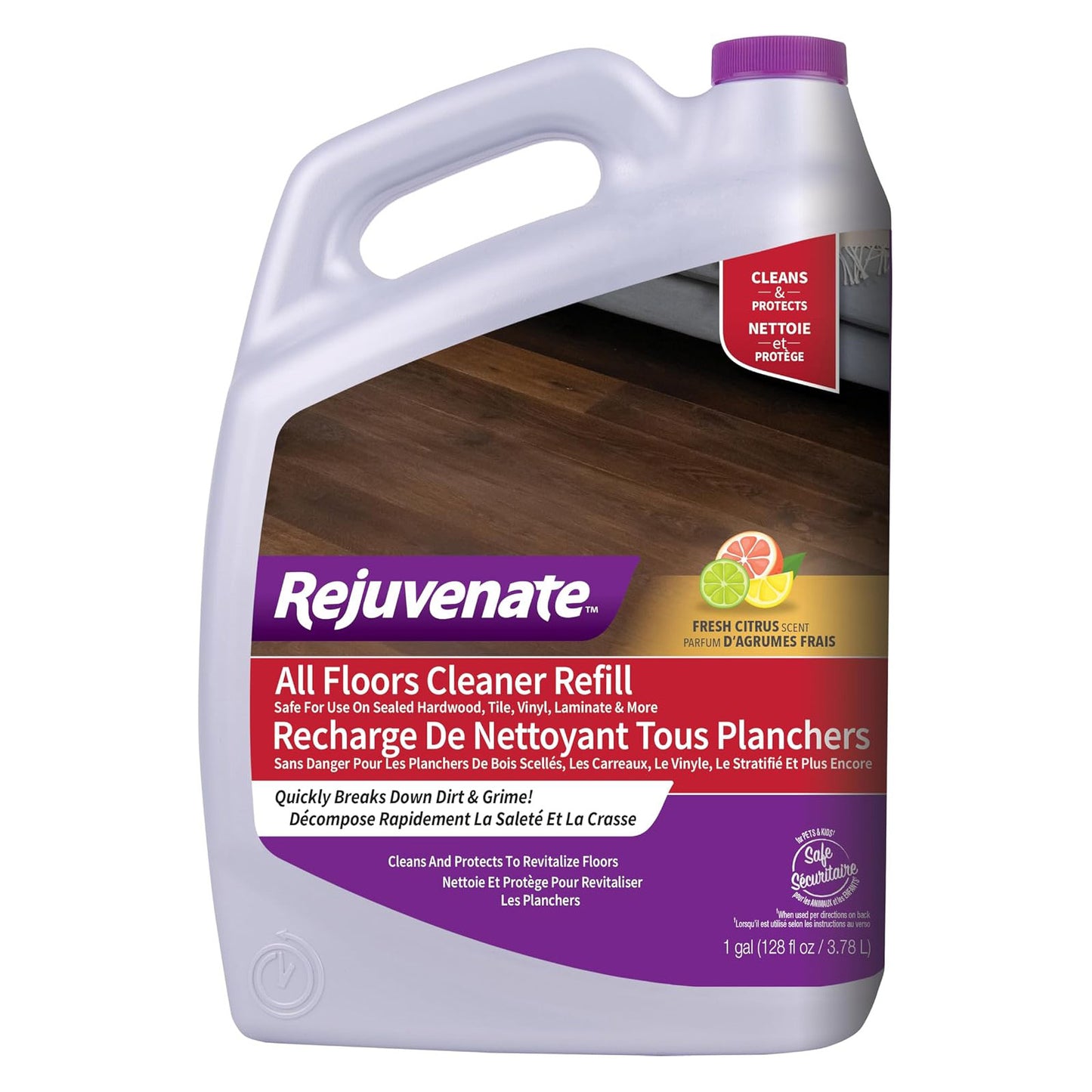 Rejuvenate All Floors Cleaner Refill - 128 fl oz (3785mL)
