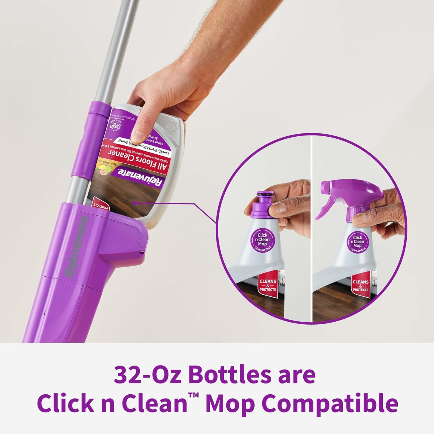 Rejuvenate All Floors Cleaner Refill - 128 fl oz (3785mL)