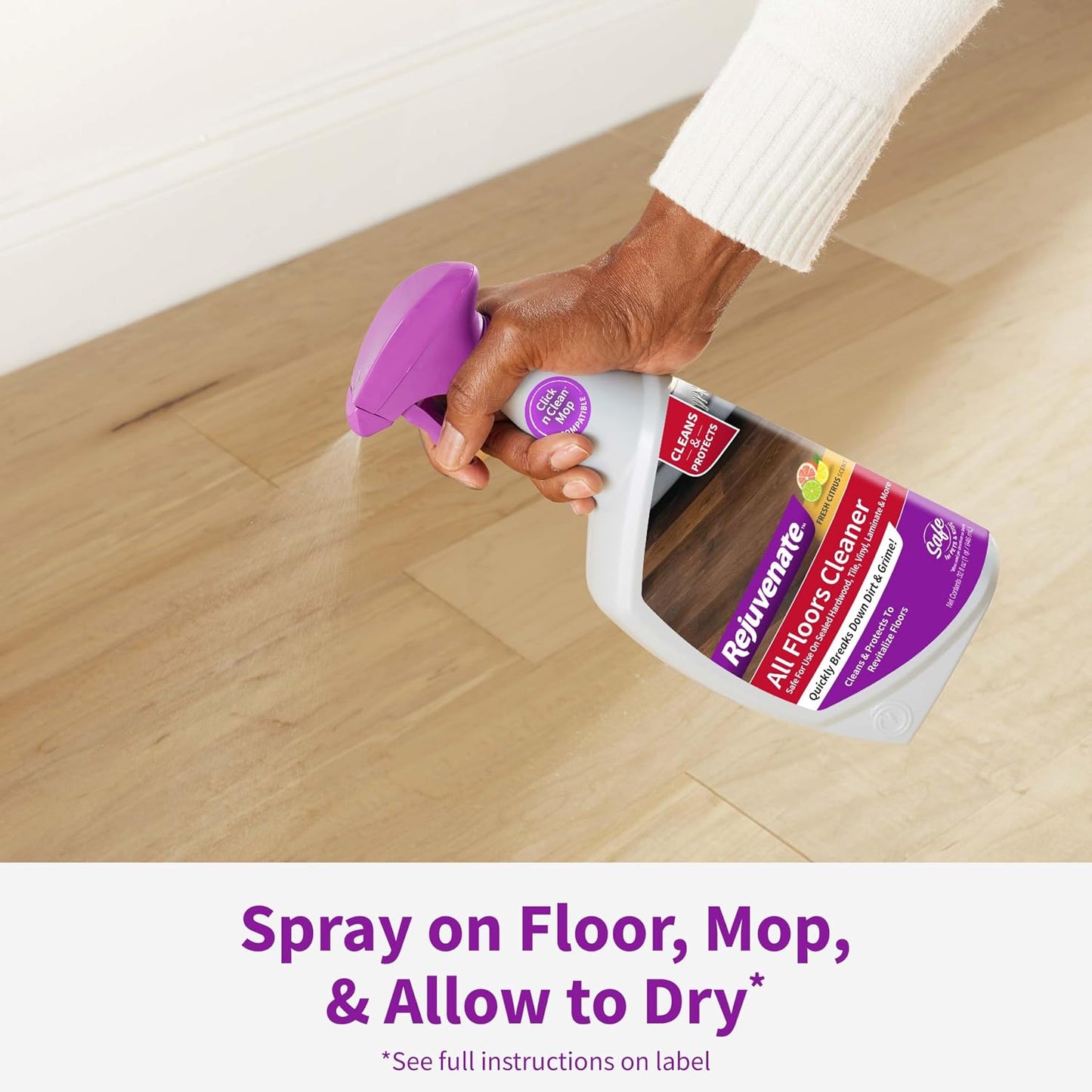 Rejuvenate All Floors Cleaner Refill - 128 fl oz (3785mL)