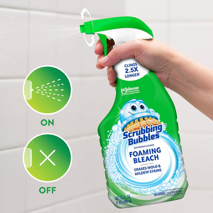 Scrubbing Bubbles 스크러빙 버블스 폼 표백 욕실·샤워 클리너 - 946mL (32 fl oz)