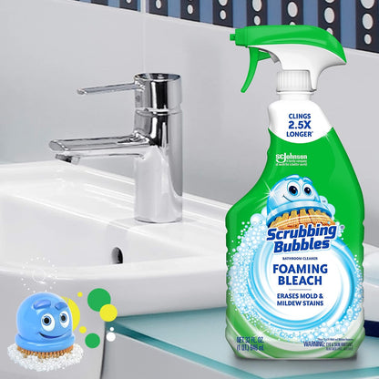 Scrubbing Bubbles 스크러빙 버블스 폼 표백 욕실·샤워 클리너 - 946mL (32 fl oz)
