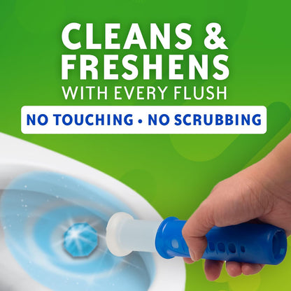 Scrubbing Bubbles Fresh Gel Toilet Bowl Cleaning Stamps - Rainshower - 9.72 fl oz (287mL)