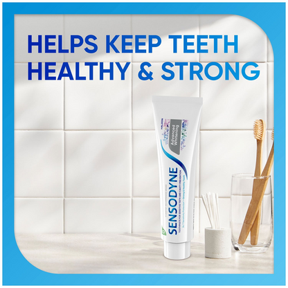 Sensodyne 센소다인 어드밴스드 화이트닝 치약 패밀리 4팩 24/7 시린이 보호·트리플 액션 화이트닝 (4 × 6.5oz)