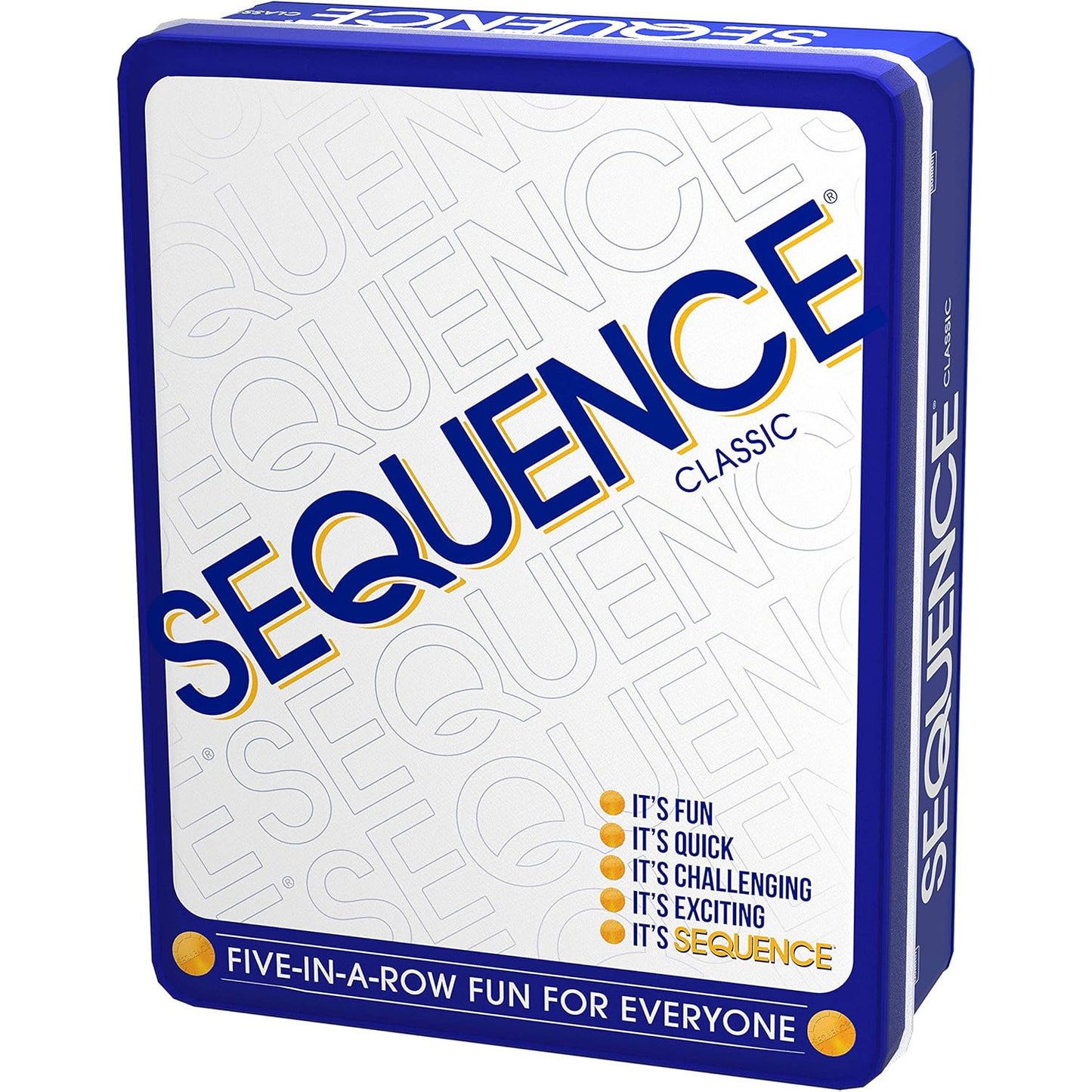 Sequence in a Tin — Five-in-a-Row Family Board Game