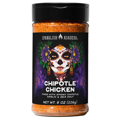 Spanglish Asadero 스팽글리시 아사데로 치폴레 치킨 시즈닝 - 8 oz