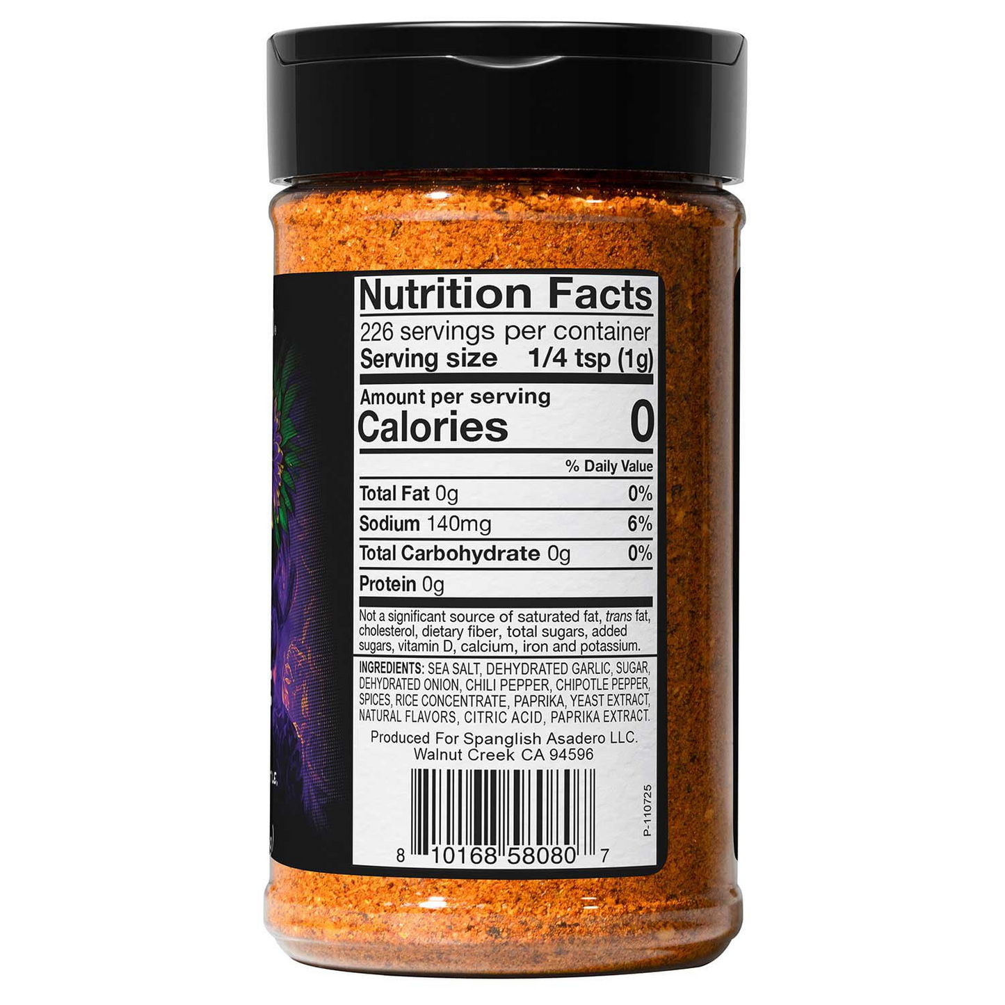 Spanglish Asadero 스팽글리시 아사데로 치폴레 치킨 시즈닝 - 8 oz