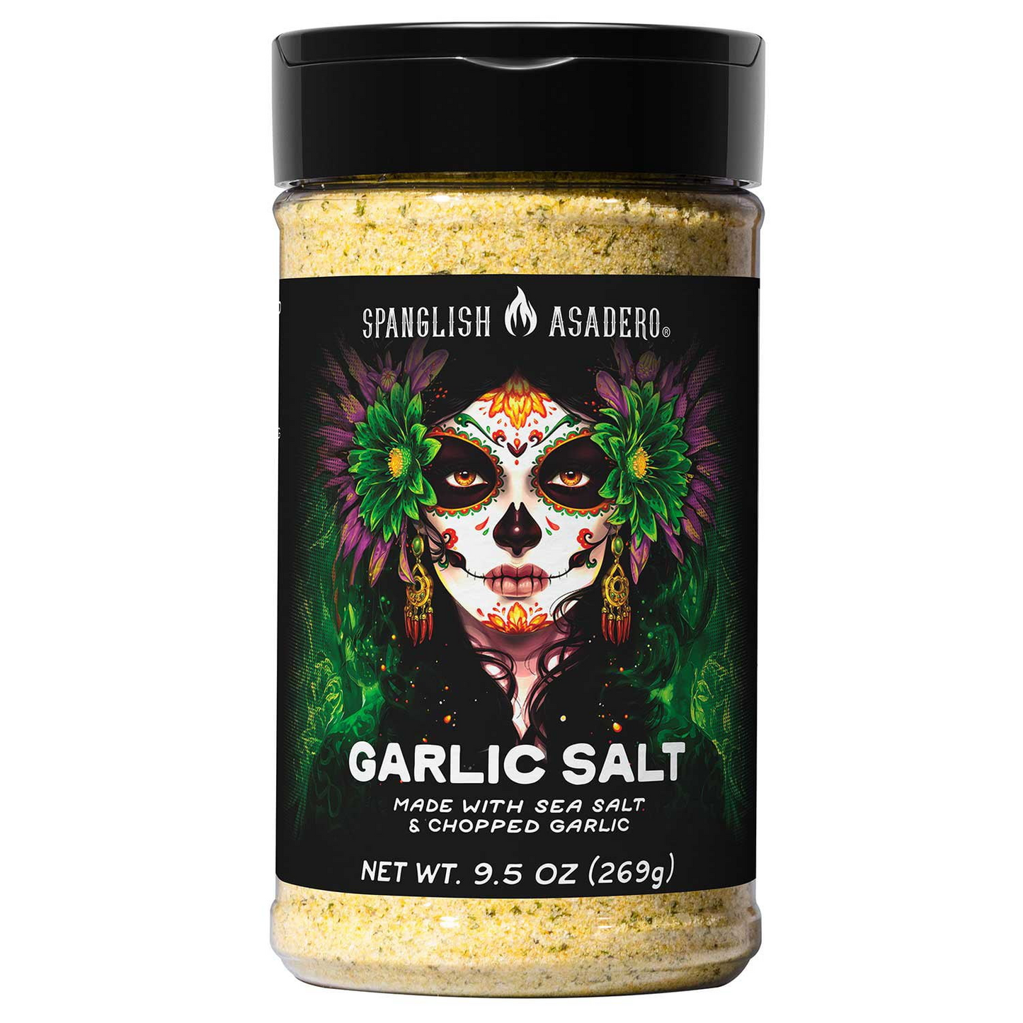 Spanglish Asadero 스팽글리시 아사데로 갈릭솔트 시즈닝 - 9.5 oz