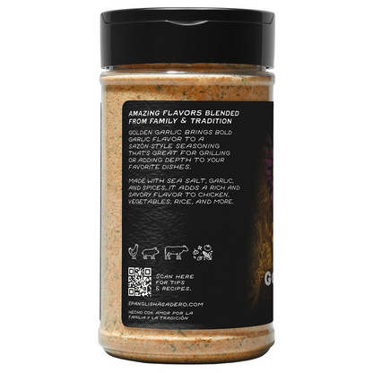 Spanglish Asadero Golden Garlic Seasoning - 9.2 oz