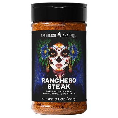 Spanglish Asadero 스팽글리시 아사데로 란체로 스테이크 시즈닝 - 8.1 oz