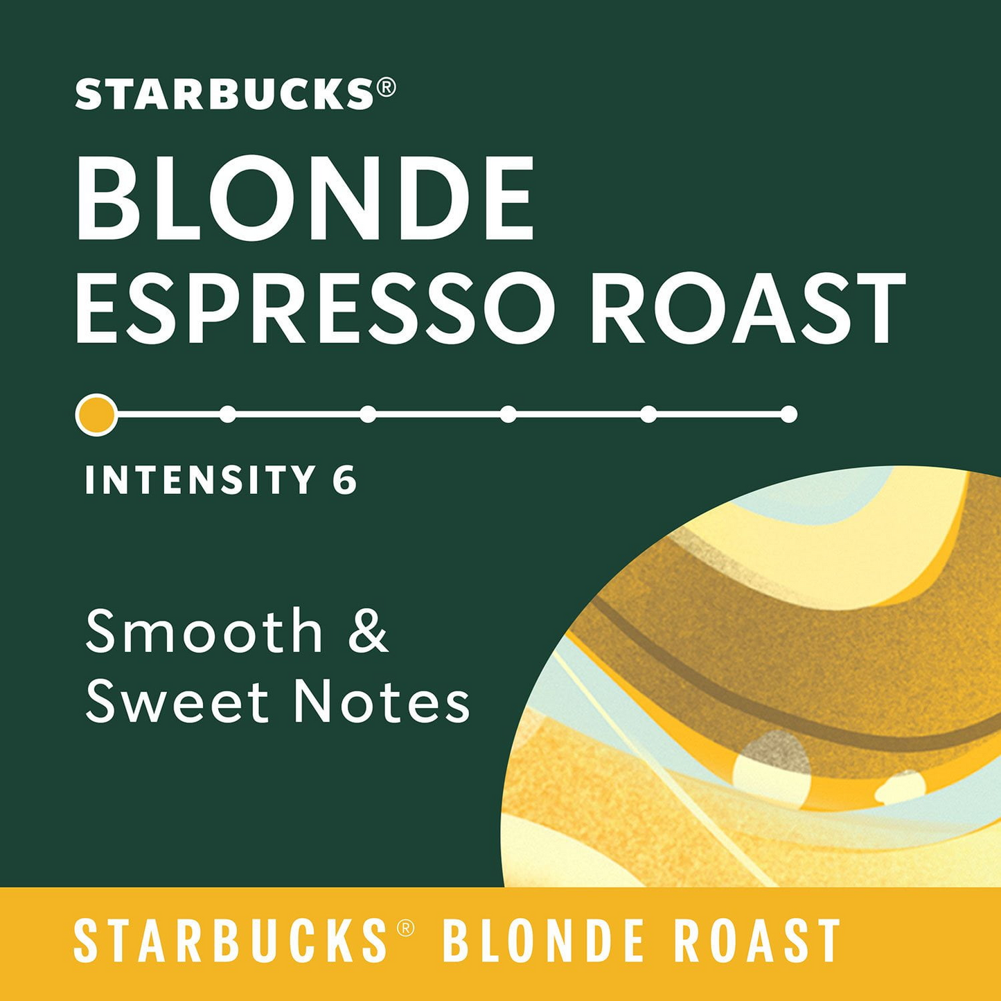 Starbucks by Nespresso Blonde Roast Espresso Capsules (Nespresso Original) - 60 ct