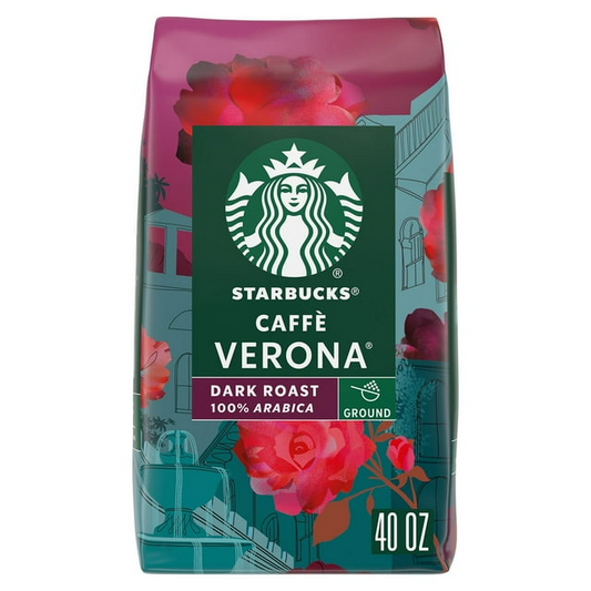 Starbucks Caffe Verona Dark Roast Ground Coffee - 40 oz (1134g)