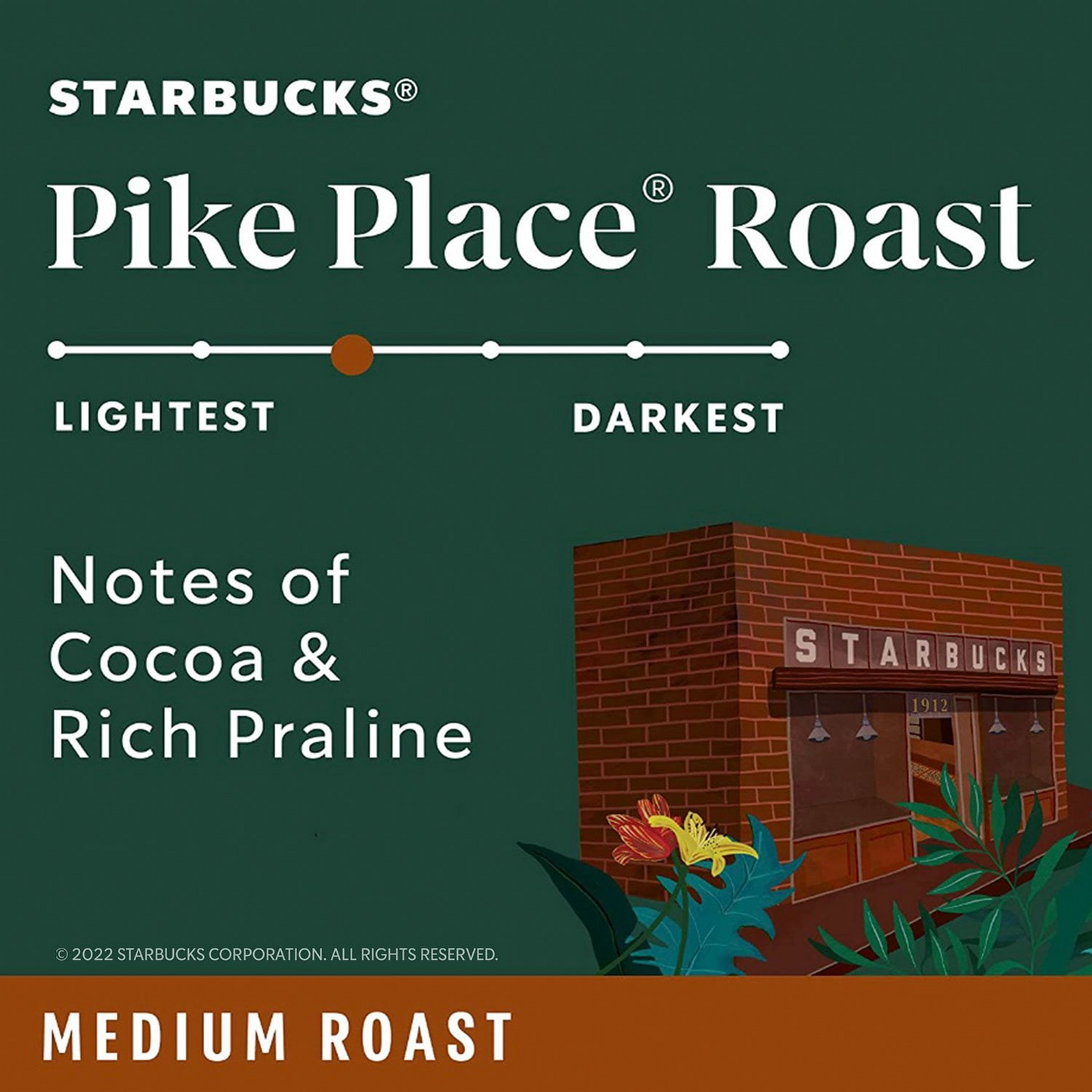 Starbucks Variety Pack Ground Coffee - 2.5 oz (71g) x 10 Packets