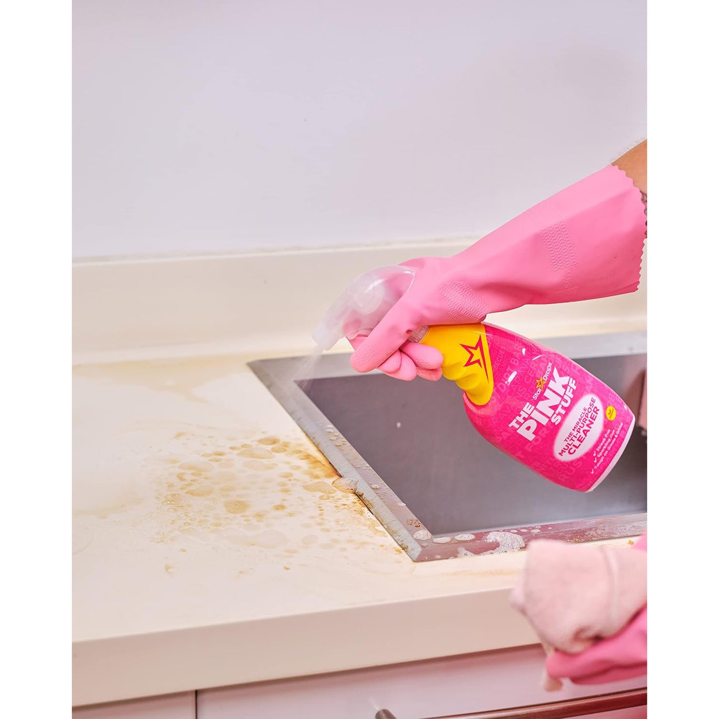 Stardrops The Pink Stuff Multi-Surface Cleaner - 25 fl oz (750mL) × 3 Bottles