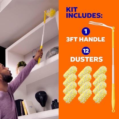 Swiffer 스위퍼 더스터 키트 (3피트 연장 핸들)